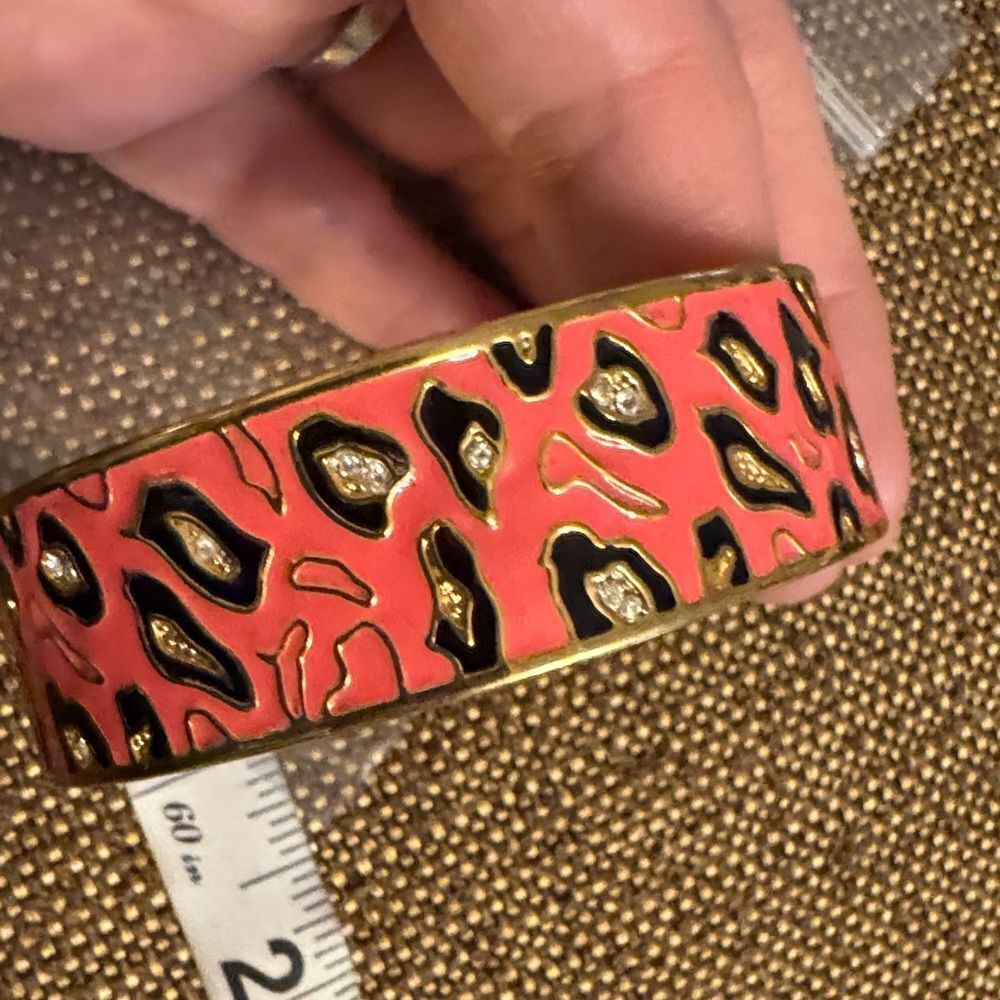 3144 Enamel Bracelet See Pics for Interior Scratches‎